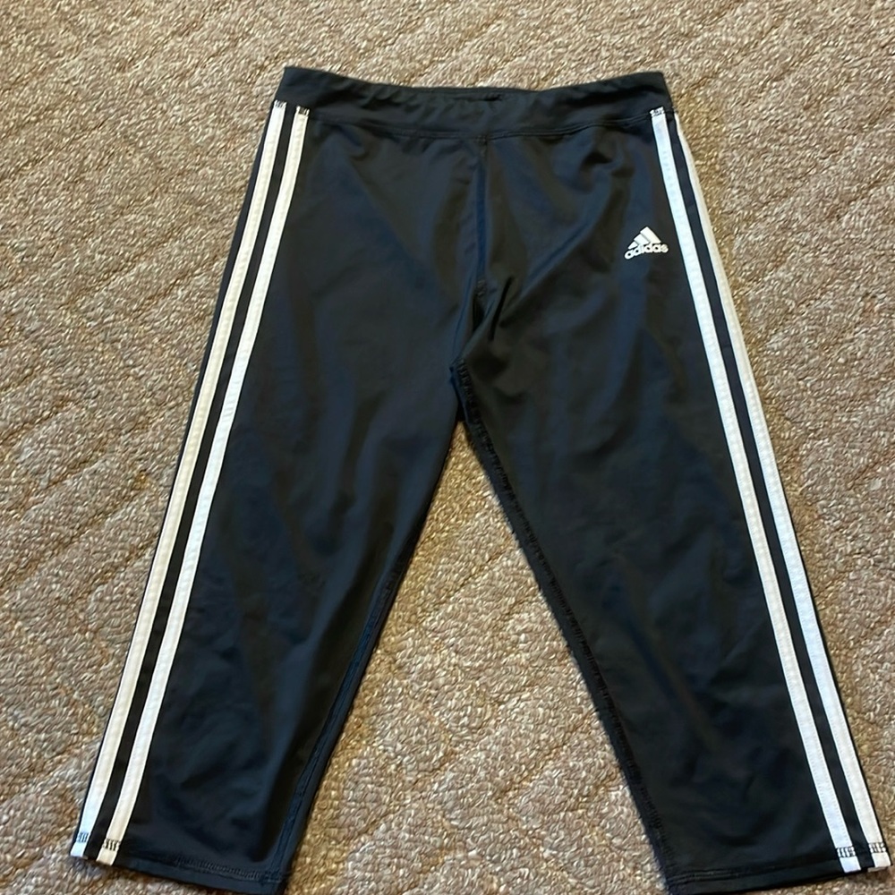 NWOT Kids Adidas Capri Leggings